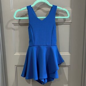 Blue Kids Sleeveless Romper